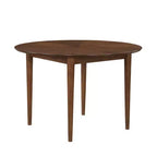Comfort Pointe Bonito Round Dining Table Walnut Finish