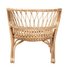 Poltrona Alaya Rattan Accent – Realizzata a mano, per interni, senza poggiapiedi