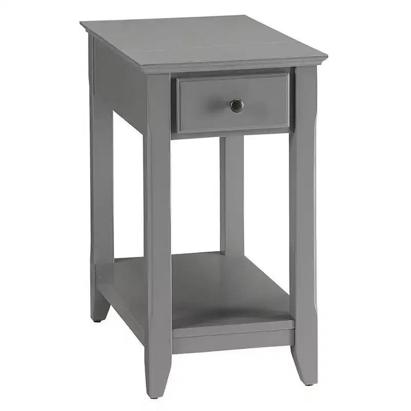13" Bertie Accent Table – Gray