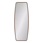 Specchio da parete rettangolare a figura intera in MDF, 18x48, Bronzo