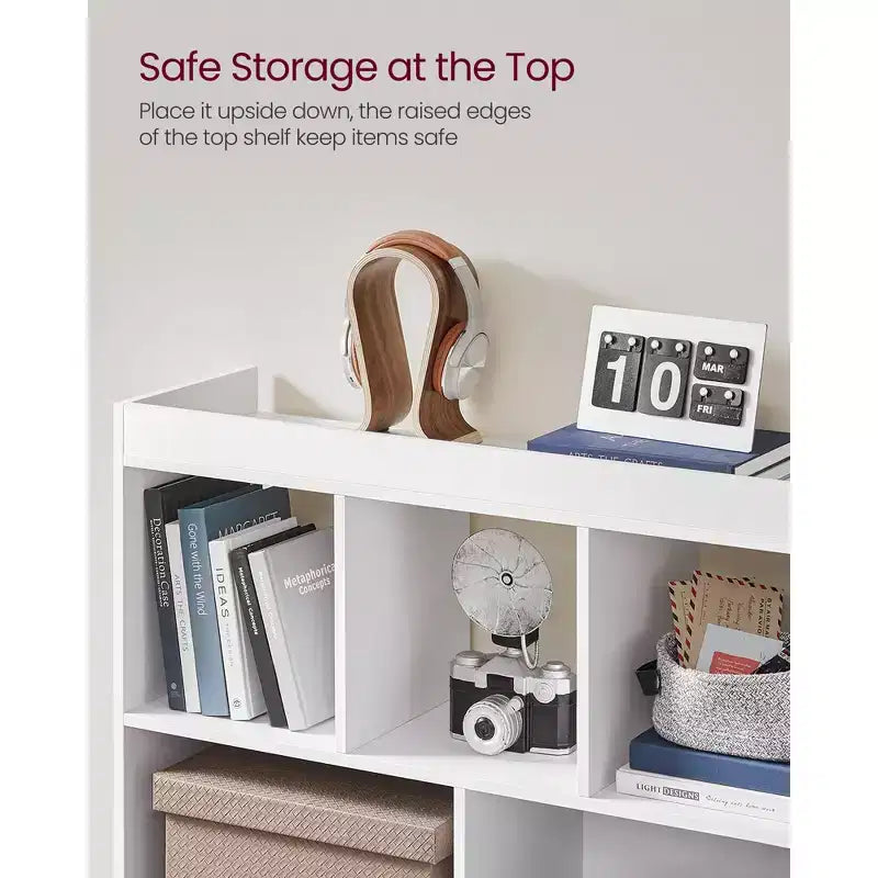 8-Cube Bookcase and Storage Organizer