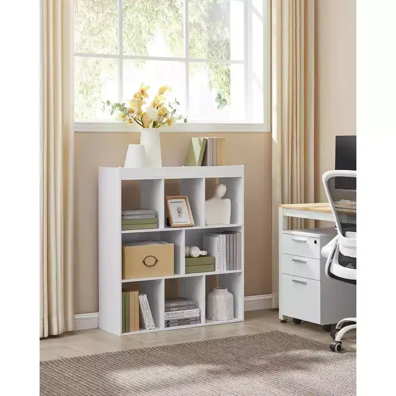 8-Cube Bookcase and Storage Organizer