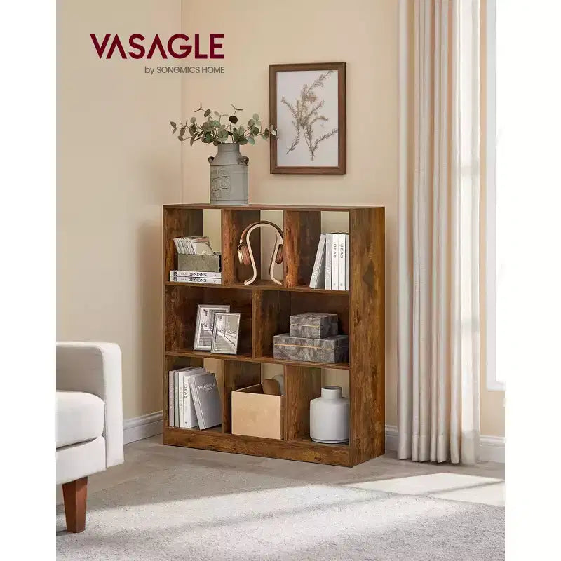 8-Cube Bookcase and Storage Organizer