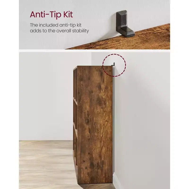 8-Cube Bookcase and Storage Organizer