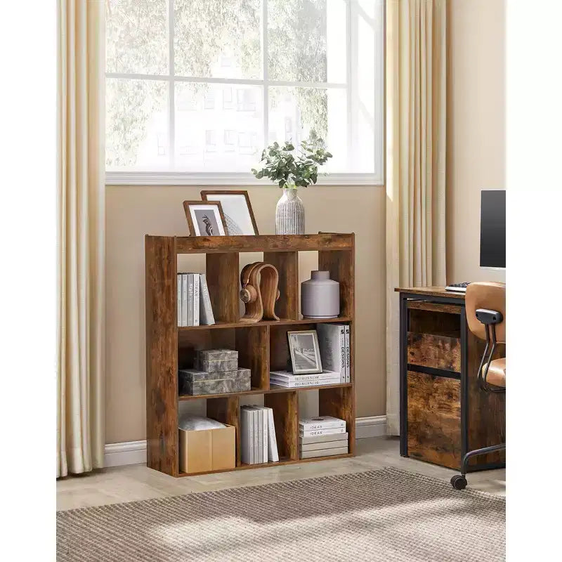 8-Cube Bookcase and Storage Organizer