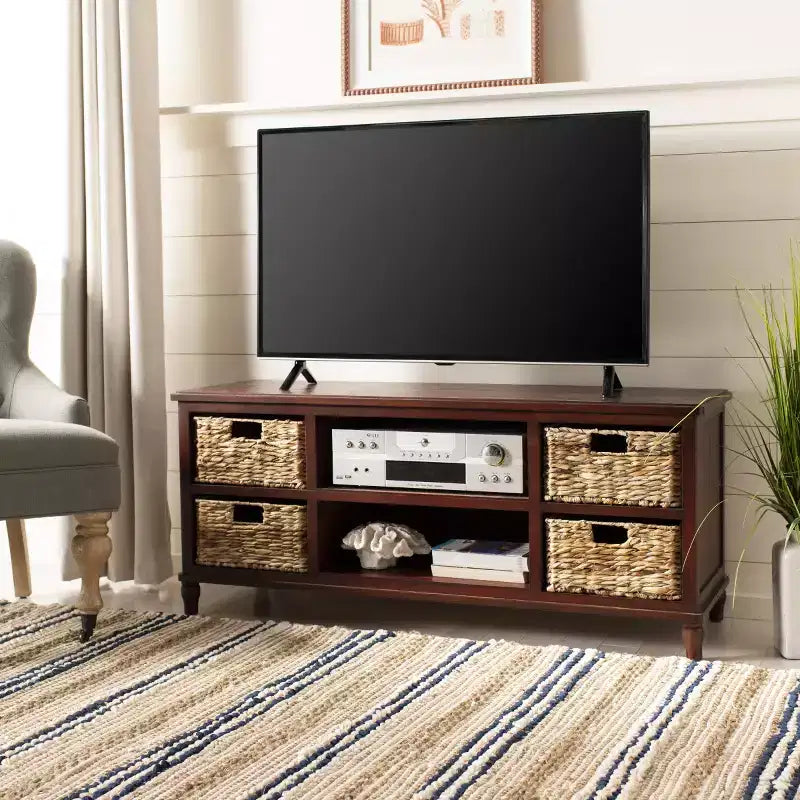 Rooney TV Console with Storage Shelves