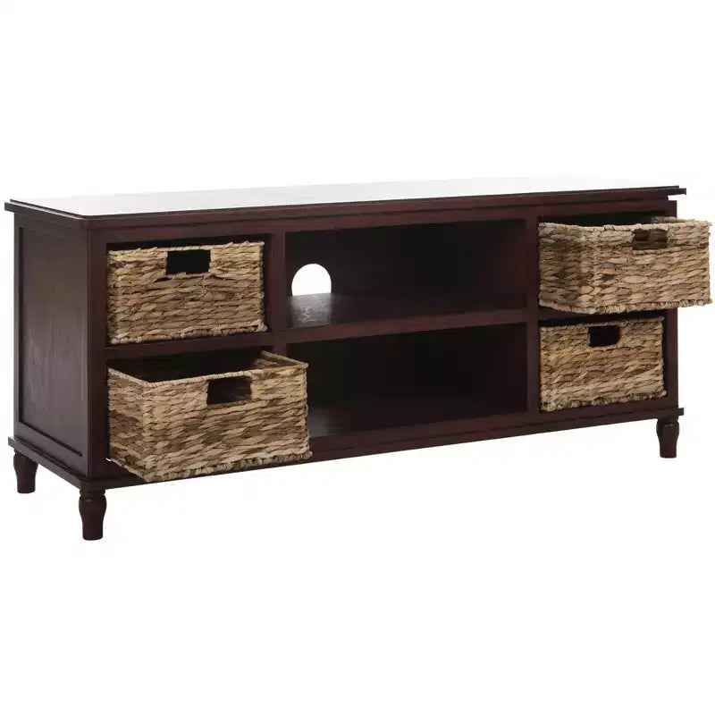 Rooney TV Console with Storage Shelves