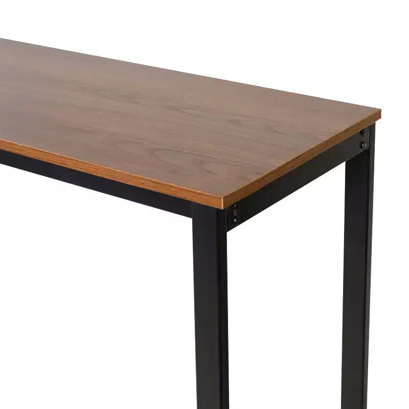 5-Tier Metal Bar and Wine Table with Bottle Storage and Stemware Holders