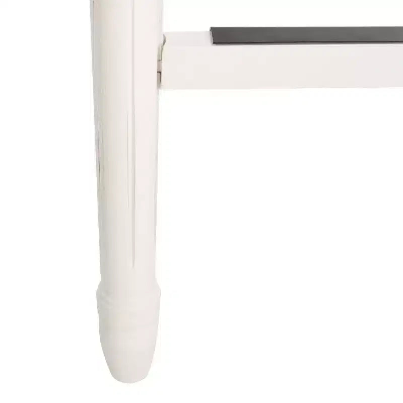 Rectangle Bar Stool (Set of 2) – Upholstered, Fixed Height, 30" Seat