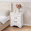 Modern 2-Drawer Nightstand Bedside Table