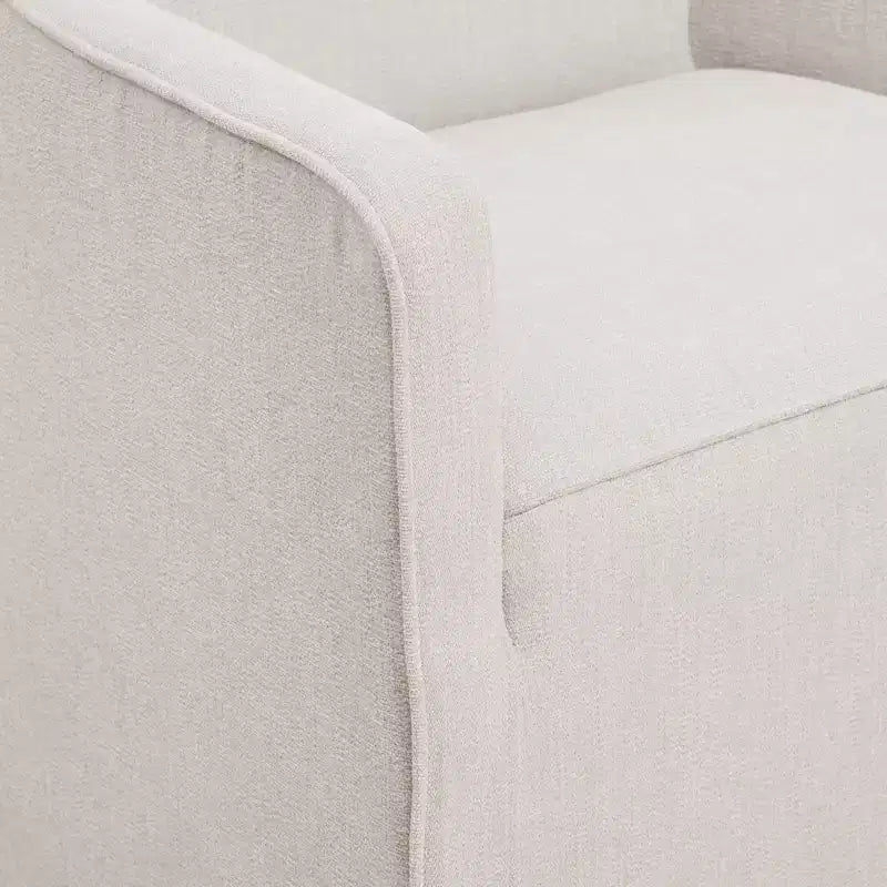 Slipcover Dining Arm Chair with Casters