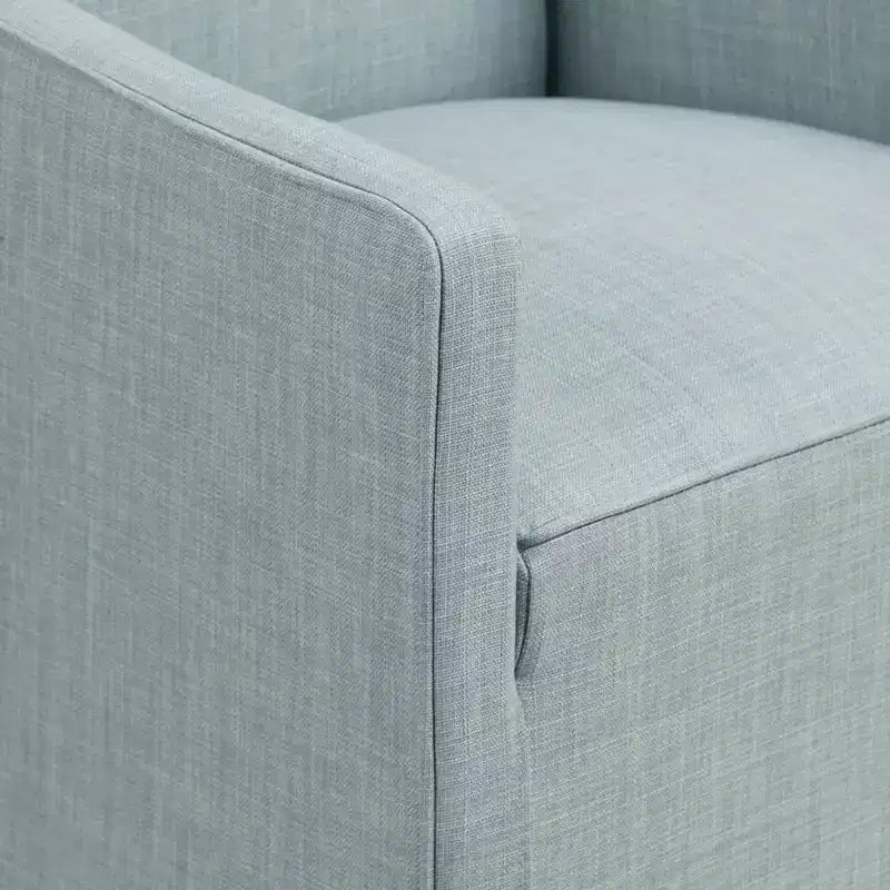 Slipcover Dining Arm Chair with Casters