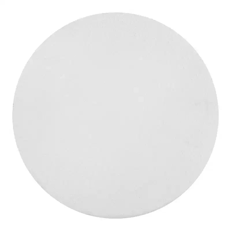 16.25" Round Polyresin Drum Accent Table – Indoor/Outdoor