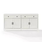 Credenza invecchiata con ante e cassetti contenitore