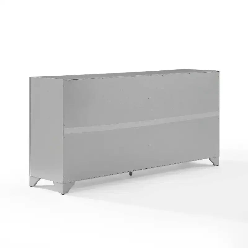 Distressed Sideboard with Storage Doors and Drawers