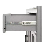 Credenza invecchiata con ante e cassetti contenitore