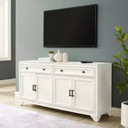 Credenza invecchiata con ante e cassetti contenitore