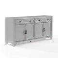 Distressed Sideboard with Storage Doors and Drawers