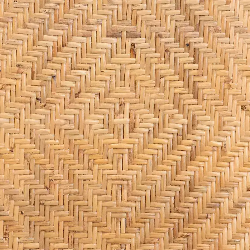 Natural Rattan Dining Chair – Bohemian Style, Fully Assembled
