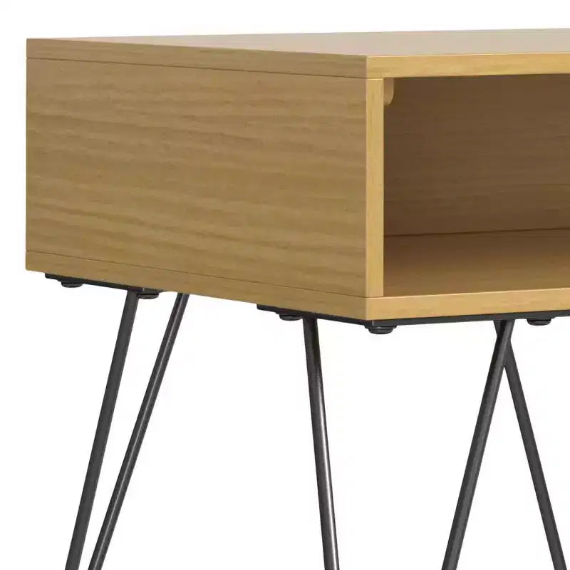Moreno End Table with Hairpin Legs