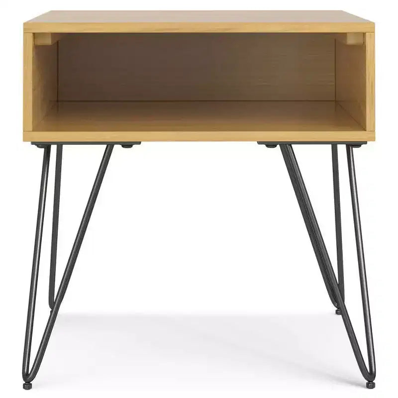 Moreno End Table with Hairpin Legs
