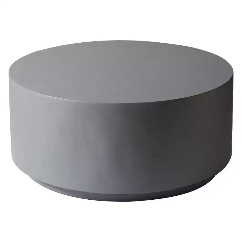 36" Round Fiberstone Coffee Table – Indoor & Outdoor Accent Table